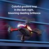 H28 Mini Dron Con Luz Led De Colores Con Cámara Única 480p (1 Batería - Duración De La Batería: 8 Min - Negro)