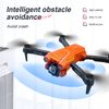 I3 Pro Mini Drone Con Cámara Dual 4k (1 Baterías - Duración De La Batería: 15 Min - Naranja)
