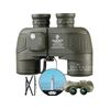 10x50 Binoculares Compactos Potentes Para Adultos Con Telémetro Iluminado Y Brújula Para Visión Con Poca Luz, Observación D