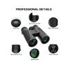 Potentes Prismáticos Para Adultos, Prismáticos Compactos Hd 12x42 Con Lente Bak4 Prism Fmc, Para Observación De Aves, Camping, Caz