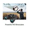 10x50 Binoculares Para Adultos Telescopio Binocular Lente Óptica Hd / Prisma Bak7 Para Observación De Aves, Caza, Senderismo, Conc