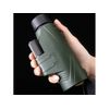 Telescopio Monocular, Prisma Monocular Impermeable Bak4 Con Zoom Hd De Alta Potencia 12x50, Con Soporte Para Teléfono Inteligente Y Telescopio De Viaje-negro