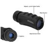 Telescopio Terrestre Binoculares, Telescopios Y Ópticas Telescopio Móvil Monocular Hd Telescopio Telescópico Con Zoom 100 Para Adultos Para Visión Nocturna-negro