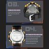 Veanxin Smartwatch Colorido Luminoso Electrónico Impermeable Reloj Deportivo -negro