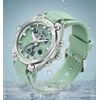 Veanxin Reloj Deportivo Electrónico Resistente Al Agua Y A Las Caídas Para Mujer, Color Verde