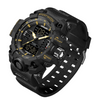 Veanxin Reloj Electrónico Deportivo Impermeable Luminoso Simple Para Jóvenes -negro