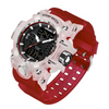 Veanxin Reloj Electrónico Deportivo Impermeable Luminoso Simple Para Jóvenes -rojo