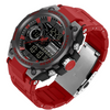 Veanxin Reloj Digital Deportivo Impermeable Para Jóvenes -rojo