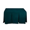 Ropa De Camilla, Tela Antimanchas Color 18 Verde Marino. 130 X 80 X 72 Alto