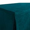 Ropa De Camilla, Tela Antimanchas Color 18 Verde Marino. 130 X 80 X 72 Alto