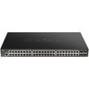 Switch Gestionado D-link Smart Dgs-1250-52xmp 52 Puertos/ Rj-45 10/100/1000 Poe/ Sfp