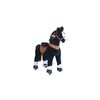 Ponycycle Pony De Montar Negro Con Pezuña Blanca Modelo Pequeño De 3 A 5 Años