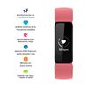 Fitbit Inspire 2 Rosa/negro Pulsera De Actividad Frecuencia Zona Activa Sueño Sumergible 50m