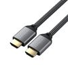 Cable Hdmi 2.1 Ultra Hd Resolución 8k / 60hz Nailon Trenzado 2m Satechi Gris