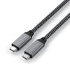 Satechi St-u4c25m Cable Usb 0,25 M Usb4 Gen 3x2 Usb C Negro, Gris