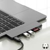 Hub Macbook Pro Hub Slim, Usb Usb-c Hdmi 4k Lector De Tarjetas