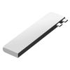 Hub Macbook Satechi Pro Slim Plata, Usb Usb-c Hdmi 4k Lector De Tarjetas