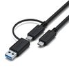 Estación De Acoplamiento Doble Puerto Usb 4k Compatible Displaylink