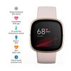 Fitbit Sense Blanco/dorado Smartwatch Asistentes Google Y Alexa Gps Estrés Frecuencia Sueño Temperatura