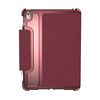 Uag Lucent Rojo (aubergine/dusty Rose) Carcasa Apple Ipad De 10.2" (9a Generación)