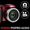 Kodak Pixpro Az252 - Cámara Digital Bridge 16 Mp, Zoom Óptico 25x, Vídeo Hd 720p, Gran Angular 24mm, Estabilizador Óptico De La Imagen, Lcd 3