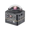 Kodak Pixpro Sp360 4k Action Cam Negra -pack Explorador - Cámara Digital De 360° - Vídeo 4k - Accesorios Incluidos