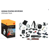 Kodak Pixpro 4kvr360 Action Cam White - Ultimate Pack - Cámara Digital De 360° - Doble Lente - Vídeo 4k - Accesorios Incluidos