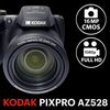 Kodak Pixpro Az528 - Cámara Digital Bridge 16mp, Zoom Óptico 52x, Estabilizador Óptico, Pantalla Lcd De 3 Pulgadas, Vídeo Full Hd 1080p, Batería Li-ion - Negra