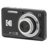 Kodak Pixpro Fz55 - Cámara Digital De 16 Megapíxeles, Zoom Óptico 5x, Pantalla Lcd De 2,7", Estabilizador Óptico, Vídeo Full Hd 720p, Ión-litio - Negro