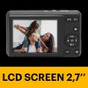 Kodak Pixpro Fz55 - Cámara Digital De 16 Megapíxeles, Zoom Óptico 5x, Pantalla Lcd De 2,7", Estabilizador Óptico, Vídeo Full Hd 720p, Ión-litio - Negro