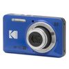 Kodak Pixpro Fz55 - Cámara Digital De 16 Megapíxeles, Zoom Óptico 5x, Pantalla Lcd De 2,7", Estabilizador Óptico, Vídeo Full Hd 720p, Ión-litio - Azul