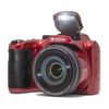 Kodak Pixpro Astro Zoom Az255 - Cámara Digital Bridge De 16 Mp, Zoom Óptico 25x, Vídeo Hd 1080p, Gran Angular De 24mm, Estabilizador Óptico De Imagen, Lcd De 3", Pila Aa - Rojo