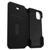 Funda Cuero Para Iphone 12 Mini Solapa Tarjetero Otterbox Strada Via Negro