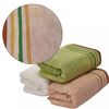 Toalla Baño De Fibras Bambú De 600gr 2 Piezas (gruesa Beige)