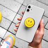 Pop Grip Para Smartphones Premium Con Diseño Esmaltado Be Happy