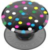 Popgrip Black Disco Dots Para Smartphone, Anillo Y Soporte Universal