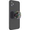 Popgrip Black Disco Dots Para Smartphone, Anillo Y Soporte Universal