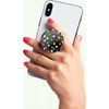 Popgrip Black Disco Dots Para Smartphone, Anillo Y Soporte Universal