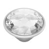 Popsockets Soporte Adhesivo Disco Crystal Silver