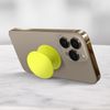 Popgrip Smartphone Sujeción Soporte Vídeo Diseño Amarillo Popsockets