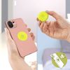 Popgrip Smartphone Sujeción Soporte Vídeo Diseño Amarillo Popsockets