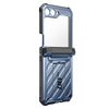 Carcasa Para Samsung Z Flip 5 Antigolpe Soporte Supcase Unicorn Beetle Pro Azul