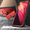 Carcasa Samsung Galaxy S21 Soporte Unicorn Beetle Pro Supcase Rojo