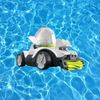 Robot Limpiafondos Para Piscina Sobre Suelo 65 M² Kokido Manga Plus Batería 120 Min Depósito 7,2 L