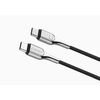 Cygnett Usb-c - Usb-c Cable Usb 1 M Usb 2.0 Usb C Negro, Acero Inoxidable