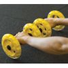 Rueda De Abdominales Core Wheels Amarillo Y Negro Sklz