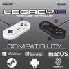 Controlador Usb Retrobit Legacy 16 - Gris