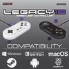 Controlador Usb Retrobit Legacy 16 - Negro