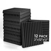 Pack De 12 Paneles Acústicos 5 X 30 X 30 Cm Negro Fstop Labs