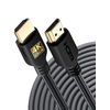 Cable Hdmi 4k 7.5m Alta Velocidad, Nylon Trenzado Y Conectores De Oro Powerbear